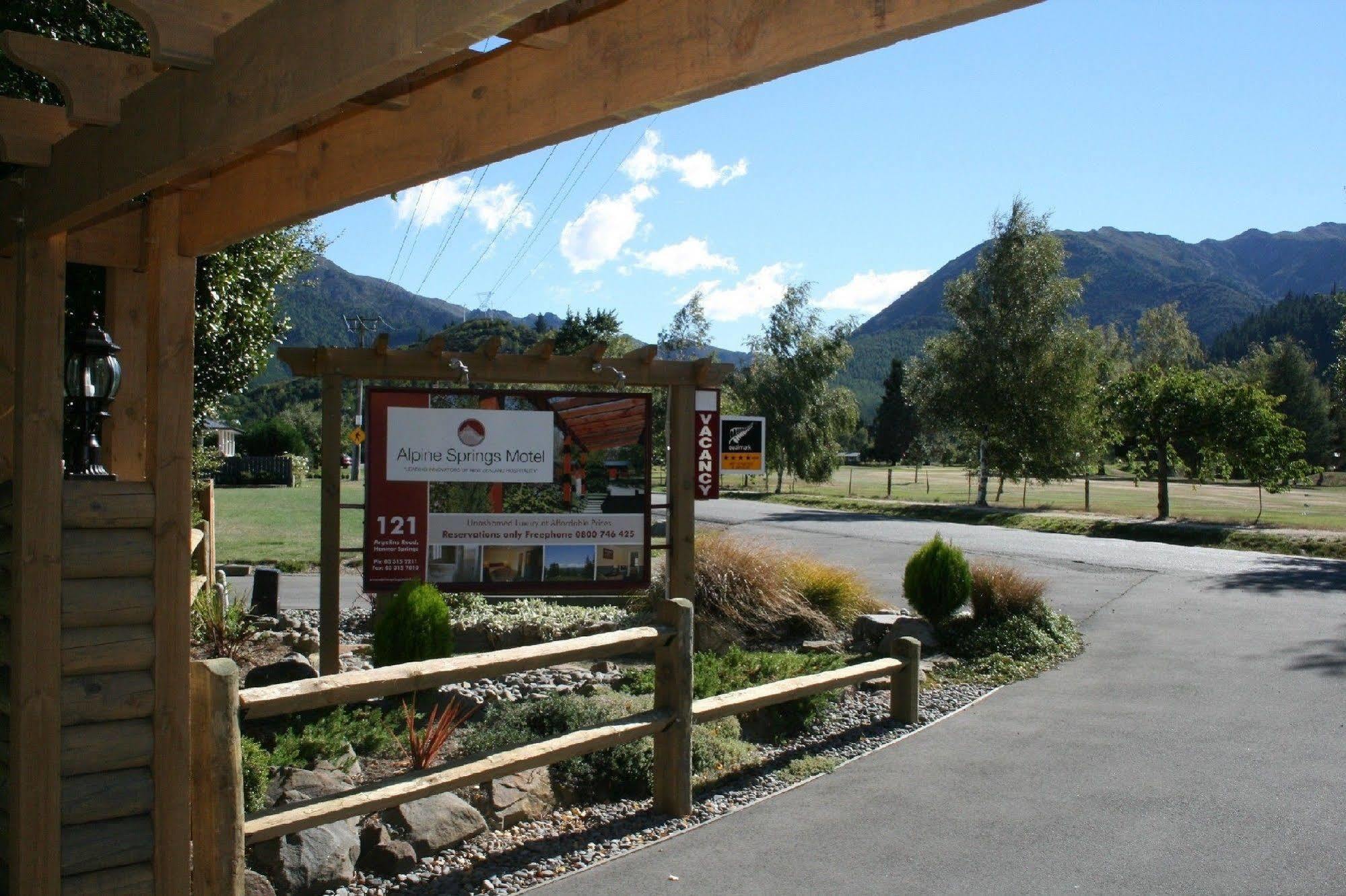 Alpine Springs Motel Hanmer Springs Exterior photo